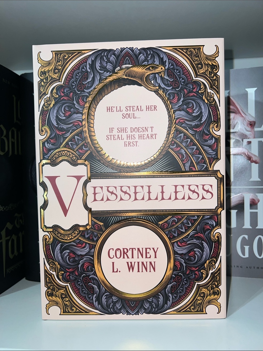 The Bookish Box Special Edition of Vesselless by Cortney L. Winn